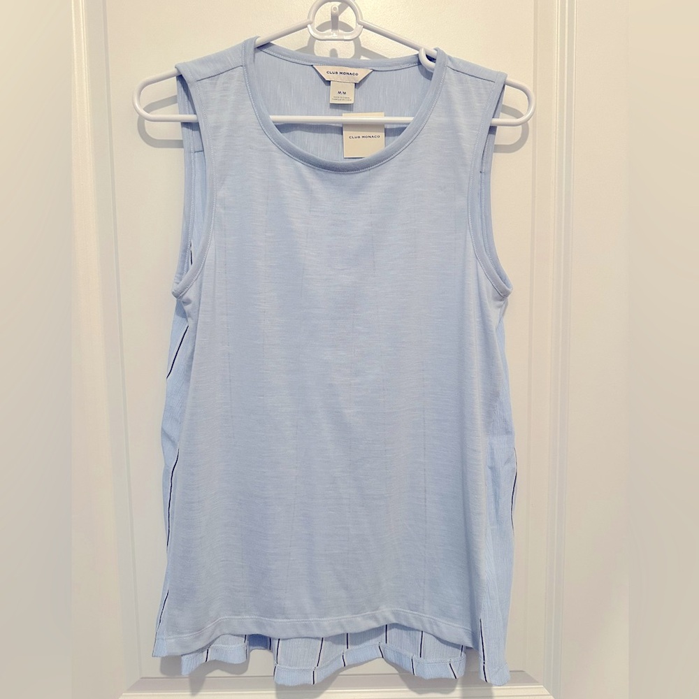 Club Monaco blue tank
